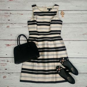 White House Black Market Striped Dress